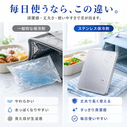 夏のお弁当を、暑さから守る